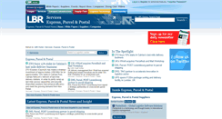 Desktop Screenshot of expressparcelandpostal.logistics-business-review.com