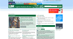 Desktop Screenshot of logistics-business-review.com